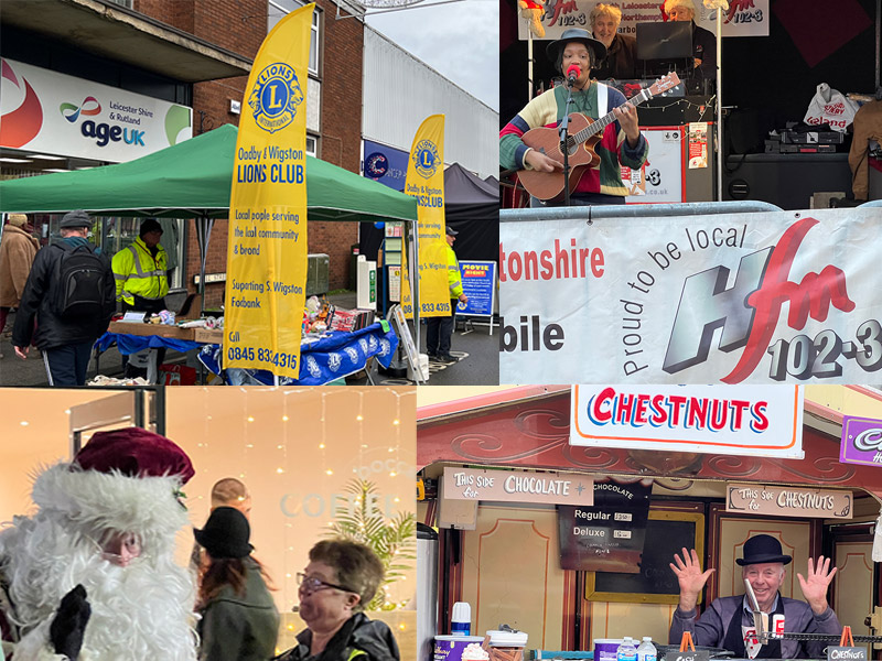Wigston Christmas Lights switch on
