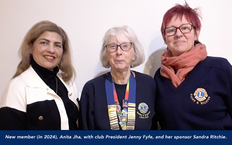New member Anita Jha