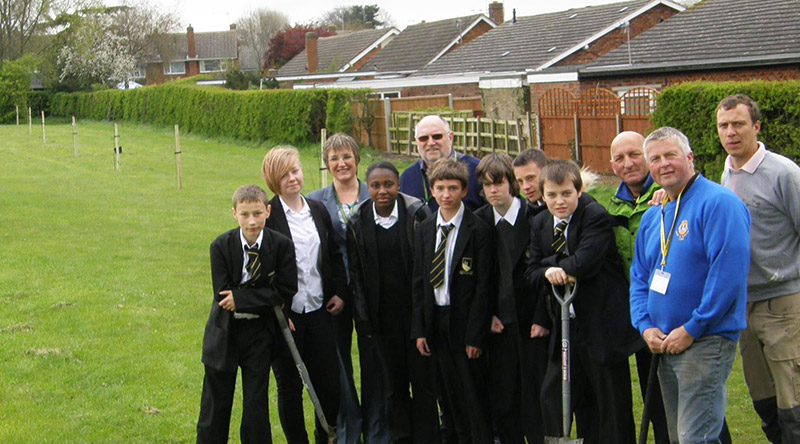 Tree planting 2012